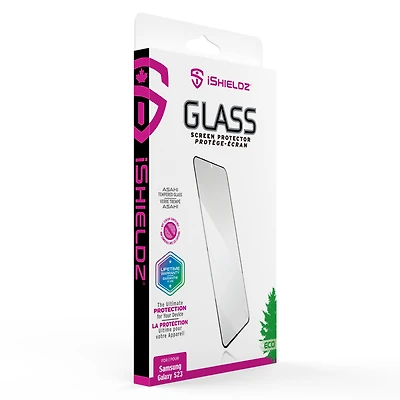 iShieldz - Tempered Glass Screen Protector for Samsung Galaxy S23, non Fingerprint Compatible
