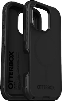 OtterBox - Defender Pro MagSafe Case for Apple iPhone 16 Pro - Black