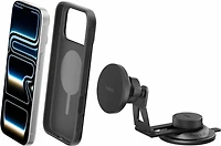 Belkin - BoostCharge Qi2 Magnetic Wireless Charging EV Mount - Black