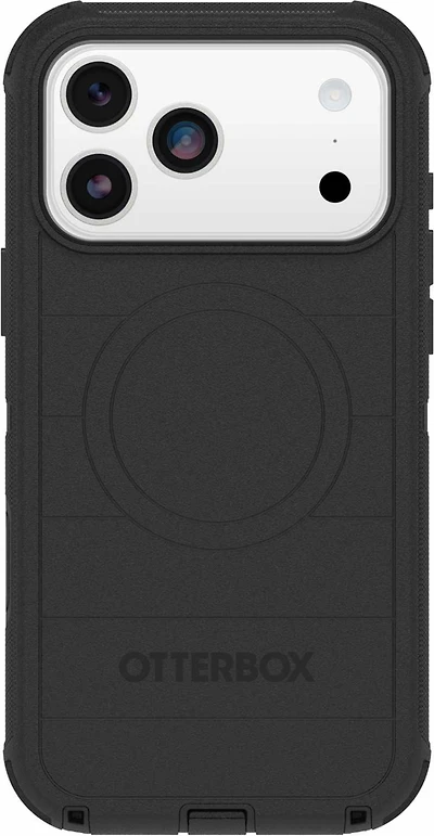 OtterBox 76000099 Étui Defender Pro MagSafe avec Holster Noir pour iPhone 17 Pro Max en Emballage en Vrac