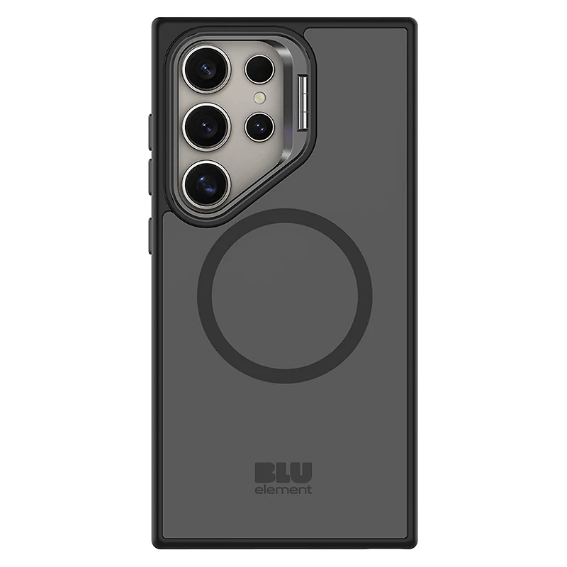 Blu Element BECKS25B3 Étui Chromatic Kick Compatible avec Magnets Noir pour Samsung Galaxy S25 Ultra