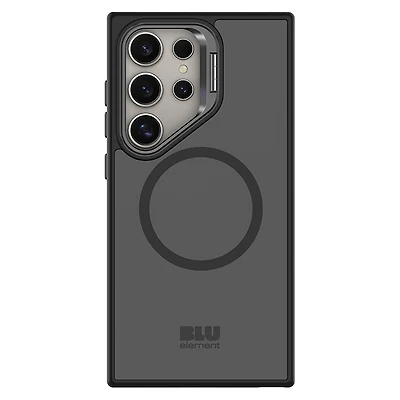 Blu Element BECKS25B3 Étui Chromatic Kick Compatible avec Magnets Noir pour Samsung Galaxy S25 Ultra