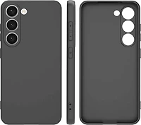 Bulk Packaging XLTMSTPUSMS23BK Étui TPU Matte Finish Gelskin Noir pour Samsung Galaxy S23