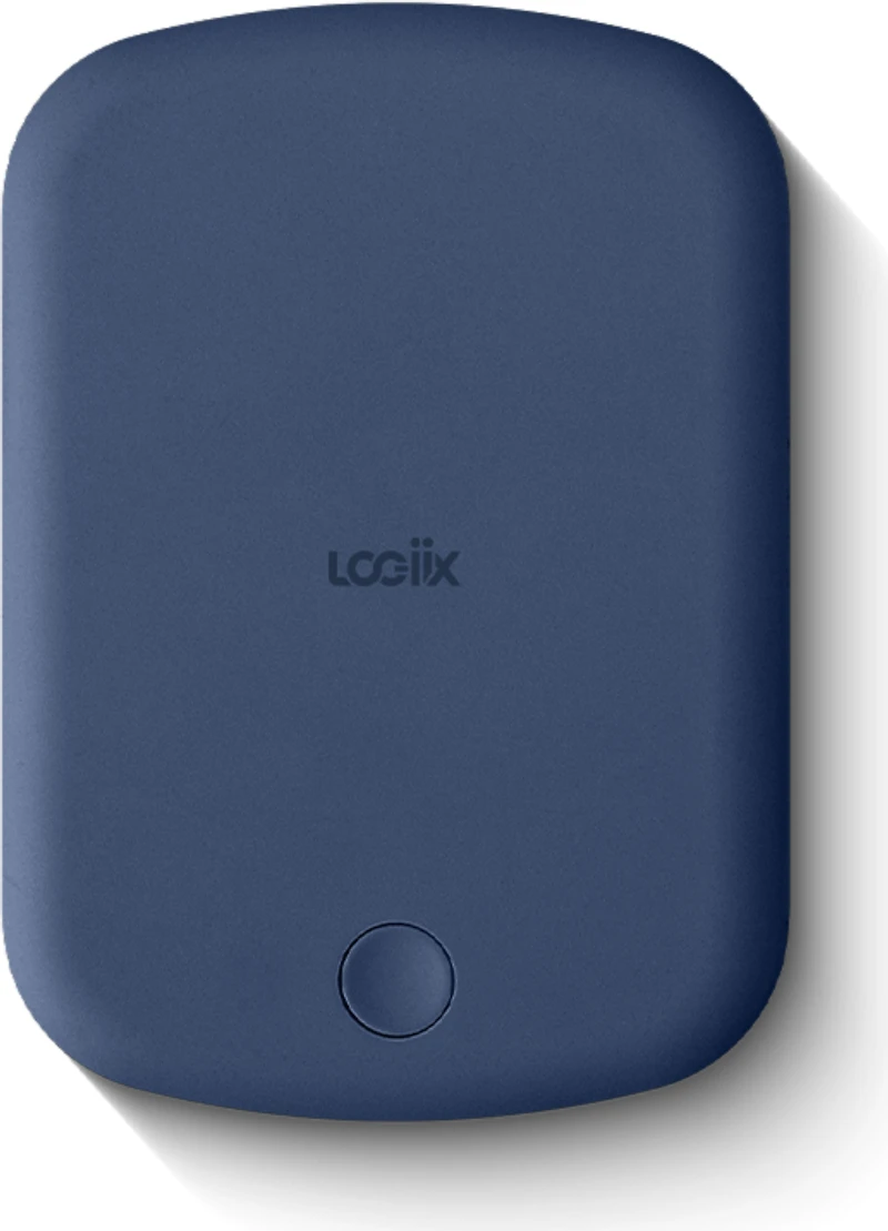 LOGiiX Vibrance Piston Power 5000 mAh Mag 7.5W/12W - Midnight Blue