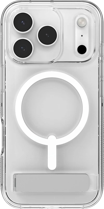 ZAGG - Crystal Palace Snap Case with Kickstand for Apple iPhone 17 Pro - Clear