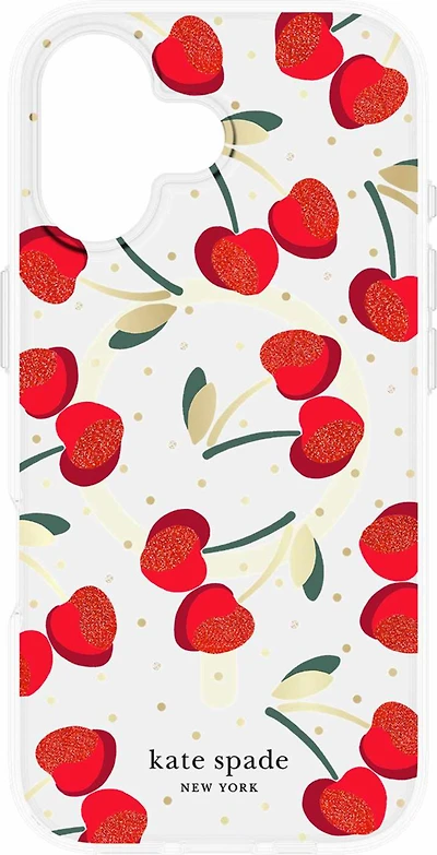 Kate Spade KS057398 Étui Protective MagSafe Cherry Dot pour iPhone 17
