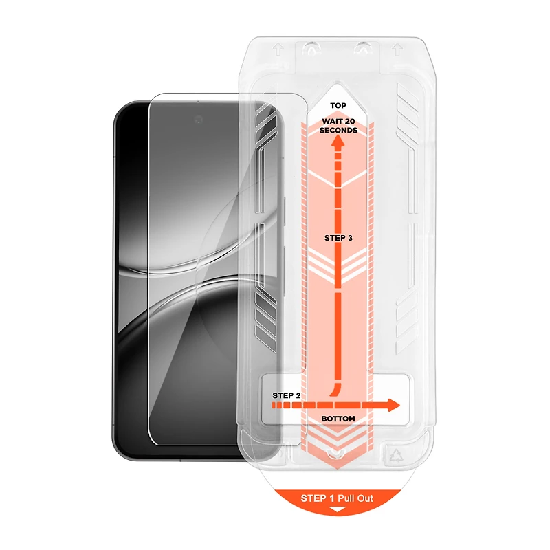 Google Pixel 9a HyperGear Tempered Glass Screen Protector w/Installation Applicator Tray