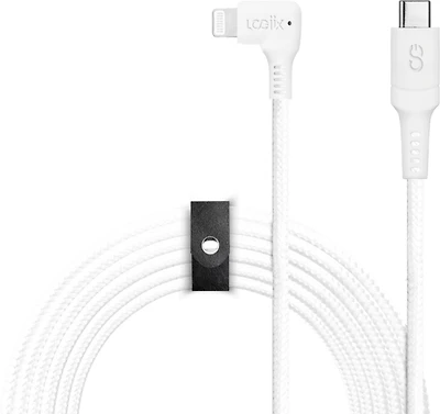 LOGiiX Piston Connect XL 90 3M USB-C to Lightning - White