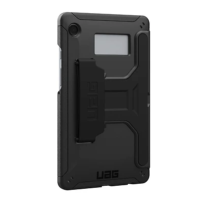 Samsung Galaxy Tab A11 UAG Scout w/Kickstand and Handstrap Case - Black