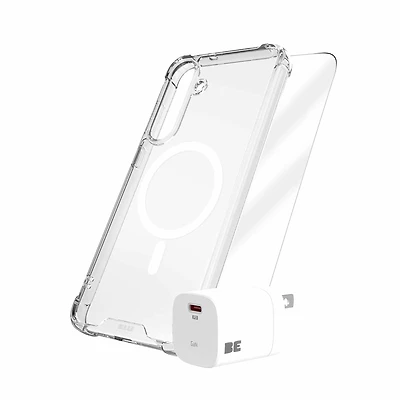 Blu Element BETPBM25SFE161 Ensemble de Protection Totale avec Magnets pour Samsung Galaxy S25 FE