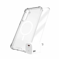 Blu Element BETPBM25SFE161 Ensemble de Protection Totale avec Magnets pour Samsung Galaxy S25 FE