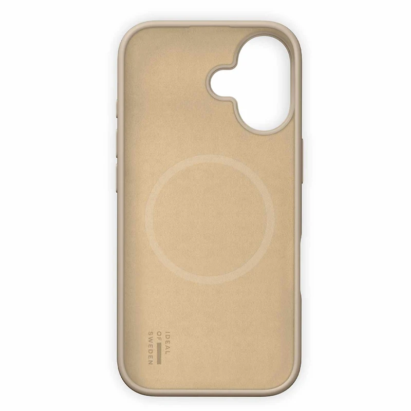 Ideal of Sweden - Étui MagSafe en silicone Beige pour iPhone 17