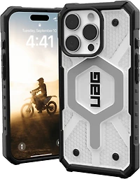 Étui Pathfinder Clear d'UAG avec MagSafe pour iPhone 16 Pro