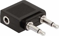 Helix/Retrak - Aux Airplane Adapter Black