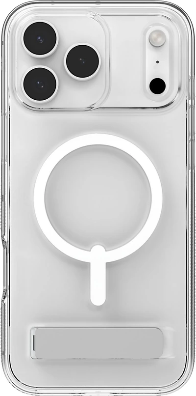 ZAGG - Crystal Palace Snap Case with Kickstand for Apple iPhone 17 Pro Max - Clear