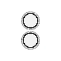 iPhone 16/16 Plus ZAGG InvisibleShield Glass Elite Camera Rings Lens Protector - Glitter