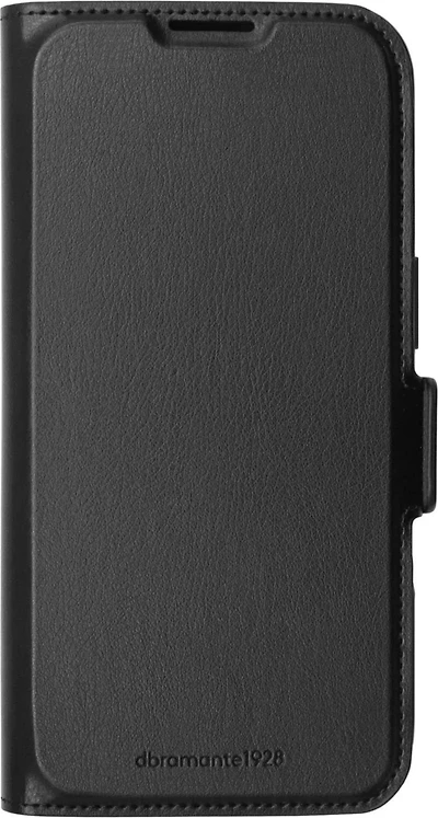 DBRAMANTE1928 Oslo Pro Folio Wallet Case For iPhone 17 - Black