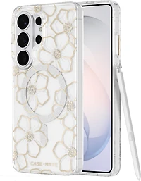 Case-Mate - Étui Floral Gems avec aimant pour Samsung Galaxy S26 Ultra - Or