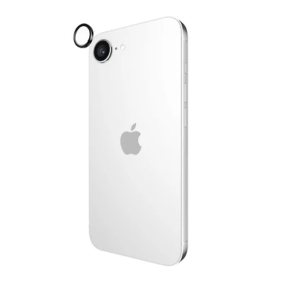 Case-Mate - Aluminum Ring Camera Lens Glass Protector for Apple iPhone 16e - Black