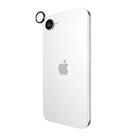 Case-Mate - Aluminum Ring Camera Lens Glass Protector for Apple iPhone 16e - Black