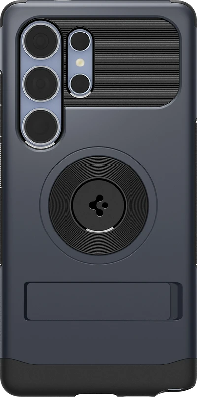 Spigen Slim Armor Magfit pour Samsung Galaxy S25 Ultra - Ardoise métallique