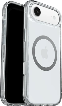 OtterBox 7798805 Étui Symmetry Clear MagSafe avec Contrôle de la Caméra Clear with Bleu Tint (Clear) pour iPhone Air