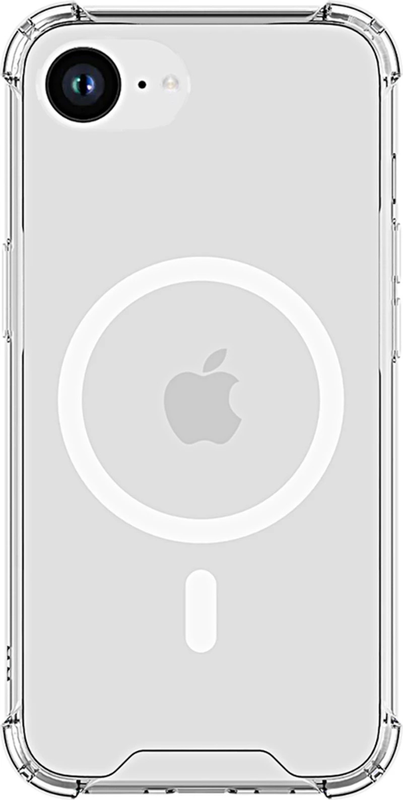 Blu Element BEDZIPSE Étui DropZone Rugged MagSafe Clear pour iPhone 16e