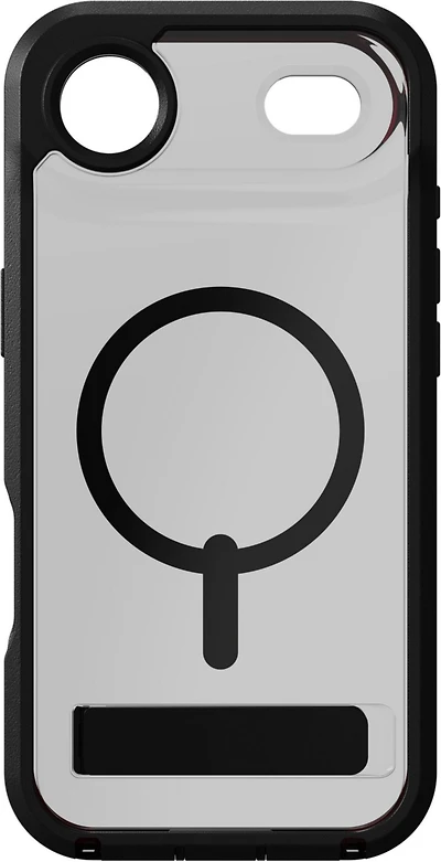 ZAGG - Rainier Snap MagSafe Case with Kickstand for Apple iPhone Air - Smoke Black