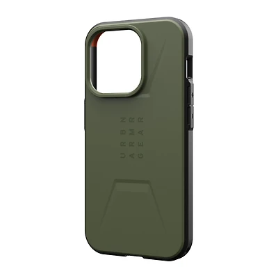 iPhone 15 Pro UAG Civilian MagSafe Case - Olive Drab