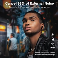 Naztech xPods Pro ANC True Wireless with Wireless Charging Case - Black