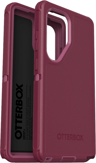 OtterBox - Defender Pro Case for Samsung Galaxy S25 Ultra - Foxberry Pink