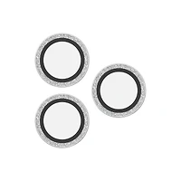 iPhone 16 Pro/16 Pro Max ZAGG InvisibleShield Glass Elite Camera Rings Lens Protector - Glitter