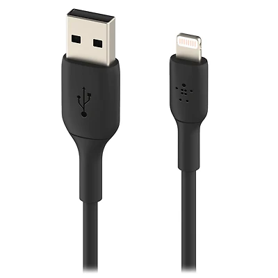 Boost Up Charge Usb A To Apple Lightning Cable 3ft  - Black