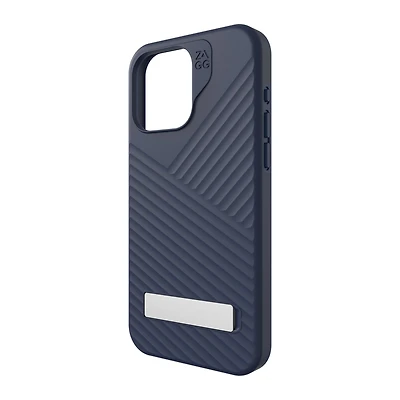 iPhone 15 Pro Max ZAGG (GEAR4) Denali Snap Kickstand Case - Navy