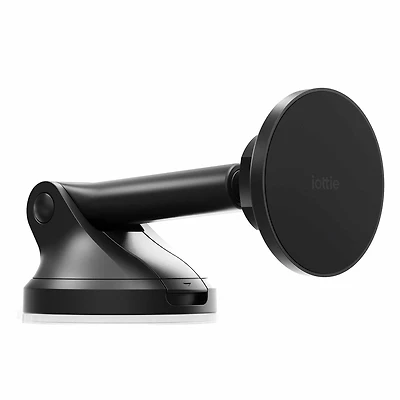 iOttie - iTap 3 MagSafe Compatible Dash and Windshield Mount with Adapter Ring Black