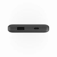 mophie 401118377 Batterie Externe Power Boost 10 000 mAh avec Port USB-C/USB-A et Câble USB-C Noir