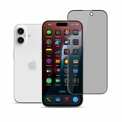 22 cases 22PRIIIPP17 Protecteur D'écran en Verre Trempé Privacy pour iPhone 17