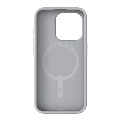iPhone 15 Pro ZAGG (GEAR4) London Snap Case - Grey Geo