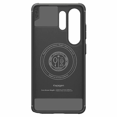 Spigen - Étui Core Armor avec aimants Noir mat pour Samsung Galaxy S26 Ultra