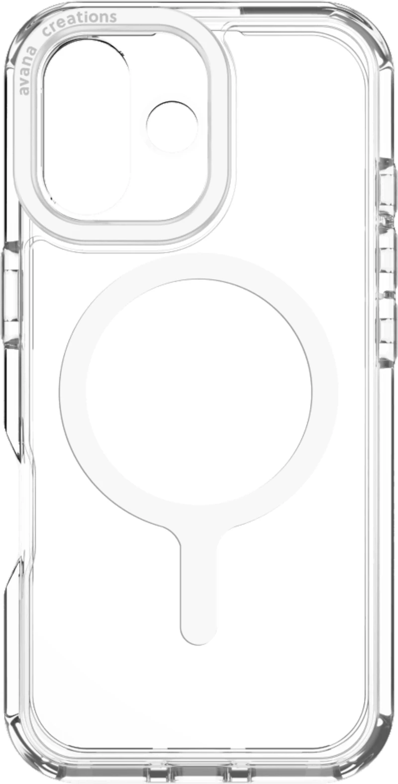 Avana AP7NAVRCLTRSP Étui Ice MagSafe Clear pouriPhone 17