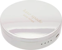 Kate Spade - Compact Mirror Power Bank with USB-A Port 4000mAh - Iridescent/White Logo