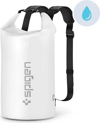 Universal Spigen Waterproof 30L Bag - White
