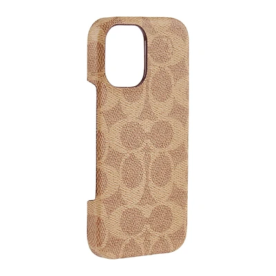 iPhone 16 Coach Slim Wrap Signature C Case - Tan