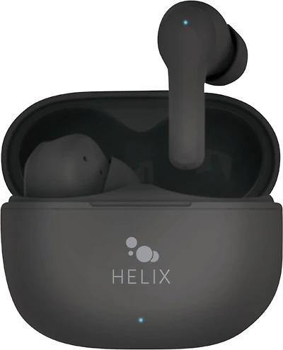 Helix/Retrak ETHTWGBE Écouteurs True Wireless Noir (Fabriqués avec un Emballage Recyclé)