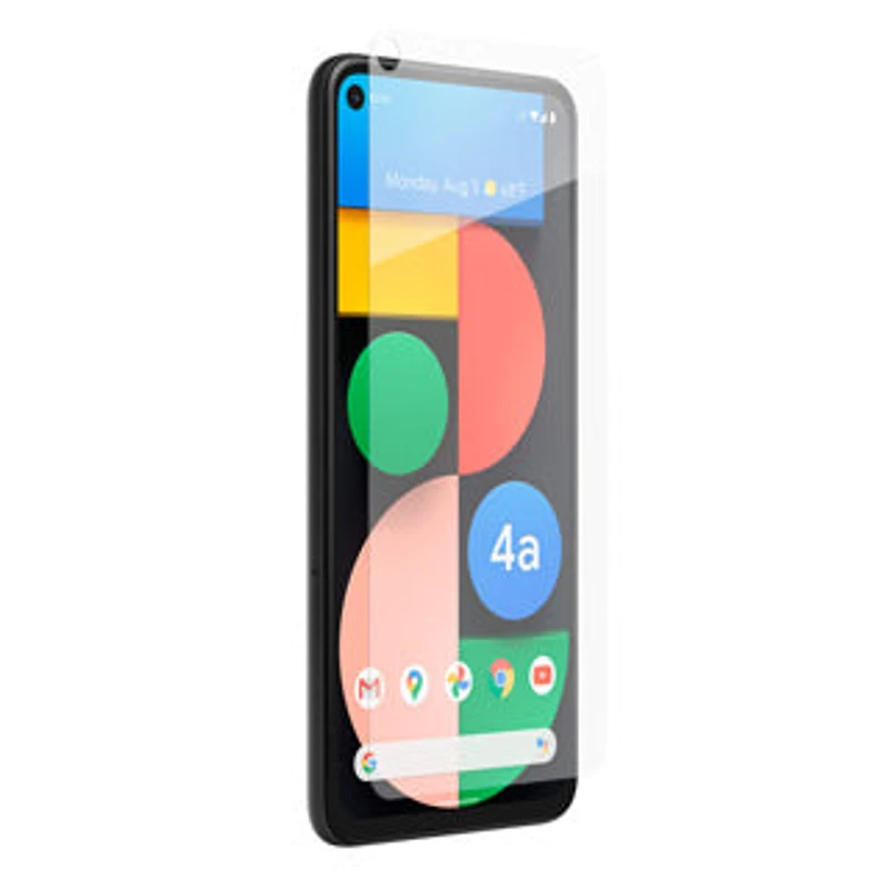 ZAGG protecteur d’écran en verre trempé InvisibleShield Elite+ - Google Pixel 4a (5G)