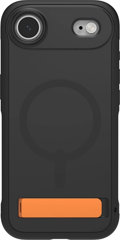 iPhone Air ZAGG Graphene Sedona Snap Kickstand Case - Flood Black/Orange
