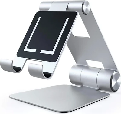 Satechi R1 Aluminum Hinge Holder Folder Stand - Silver