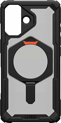 Urban Armor Gear (UAG) - Plasma XTE MagSafe Case for Apple iPhone 17 - Black and Pop Orange