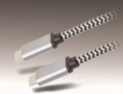Câble Ultra Superspeed tressé 10GBPS USB 1M Type-C vers Type-C 1.2M