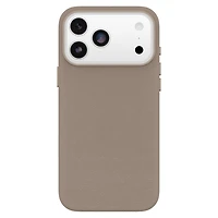 OtterBox 7799072 Étui Symmetry Cactus Leather MagSafe avec Contrôle de la Caméra Grey Comfort pour iPhone 17 Pro Max
